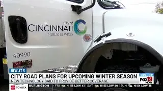 Cincinnati upgrades snowplow fleet with new technology after January storm