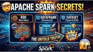 🔥 STOP BEING CONFUSED! RDD VS DATAFRAME VS DATASET FINALLY EXPLAINED | APACHE SPARK FOR STUDENTS 🚀