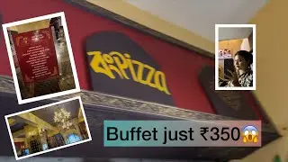 ￼ Buffet at just ₹350😱￼ most affordable 🤤 #unlimitedfood #bongpizza #fodie ￼