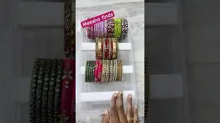 Bangle storage box from Meesho under 140 #shorts #meeshofinds #banglebox