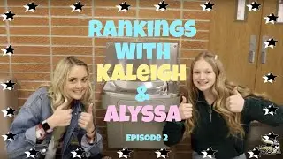 Water Fountain Rankings with Kaleigh & Alyssa || Extended Version