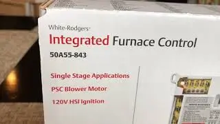 White-Rodgers 50A55-843 Furnace Module replacement
