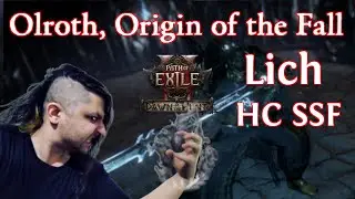 [HC SSF] Chaos DoT Lich vs Olroth, Origin of the Fall (Expedition Boss) PoE 2 Dawn of the Hiunt