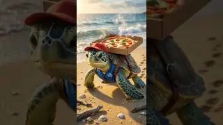 🍕🐢 &ldquo;Rainbow Pizza Express &ndash; Kacchhua ka Jaadui Delivery&rdquo; 🌈✨#ai#kachhua#animation