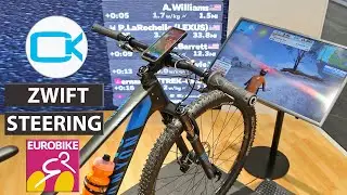 Zwift MTB Steering & UCI Yorkshire course