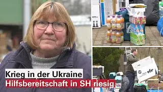 Spenden f&uuml;r die Ukraine: Karen Fleckenstein ist von der Hilfsbereitschaft &uuml;berw&auml;ltigt