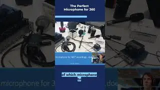 The Perfect 360 microphone to record spatial audio