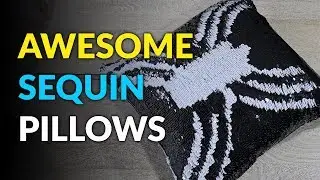 Amazing Sequin Pillows Let You Draw Anything On Them