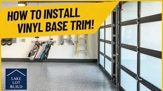 How to Install Vinyl Base Trim with Epoxy Floors!