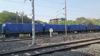 Fully Loaded Freight Train with Twin's WAG 5 Locomotive 🚂 