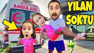 BAHAR VE BABASI BANU ALYAYA DEV KIŞKIRTMA YAPTI !! KUMDA BAHARI YILAN ISIRDI ŞAKASI YAPTILAR !