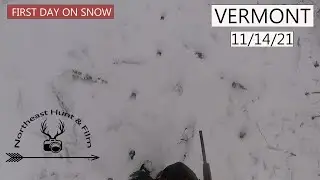 FIRST DAY TRACKING! November 14th 2021 Green Mountain National Forest Vermont.