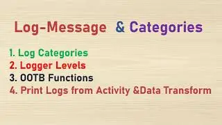 20. Создавайте журналы в #PEGA #Categories #logLevels #DEBUG #INFO #WARN #ERROR #RESETLogLevel