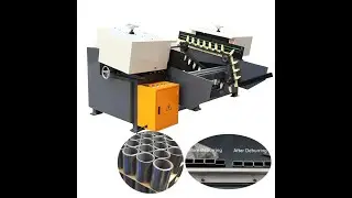 425CNC Auto-Load Pipe Cutting Machine With Brush Deburring Machine
