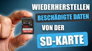 BESCH&Auml;DIGTE SD-KARTE RETTEN: So stellen Sie 2026 Ihre Daten wieder her!