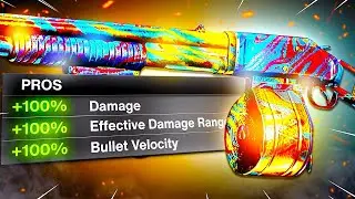 THE COMBAT SHOTGUN IS SO BROKEN ITS INSANE! #shorts
