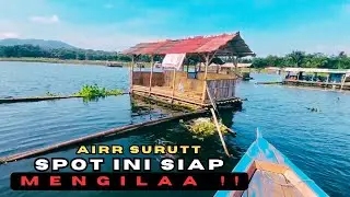AIR SURUT SPOT INI BAKAL JADI IDAMAN IKAN LIAR WADUK CIRATA JAWA BARAT - MANCING MANIA