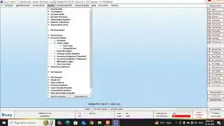 Item Material Ledger &  Material Centre Register in BUSY Computer Science Data Entry GST Tax Retur