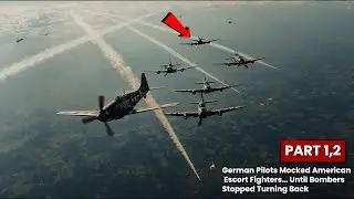 German Pilots Mocked American Escort Fighters&hellip; Until Bombers Stopped Turning Back | PART 1,2