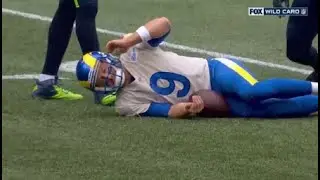 John Wolford Injured on DIRTY Cheap Shot From Jamal Adams