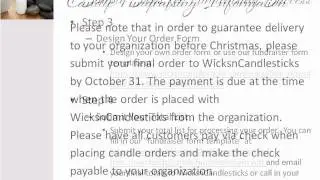 4 Simple Steps to Candle Fundraising Success by WicksnCandlesticks