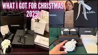 WHAT I GOT FOR CHRISTMAS 2025! CHANEL UNBOXING HAUL 2025, DIOR UNBOXING  2025, JEWELRY HAUL