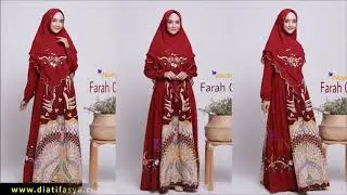Model2 Baju Gamis Elegan 2019 2020 | Dress Muslimah Pesta Syari