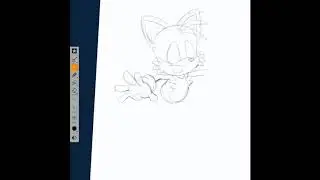 Tracy Yardley!  Tails Underdrawing