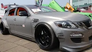(4K)Lexus GS450h custom レクサスGS- SHOW UPドレスアップコンテスト2015