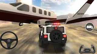 🚔 POLICE JEEP vs AIRPLANE ✈️ | Epic Chase & Crash in Simulator 3D 🔥😱