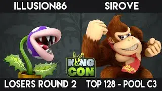 Kingcon: Losers Top 128 - OrksGP| Illusion86 (Piranha Plant) Vs IBC| Sirove (Donkey Kong)
