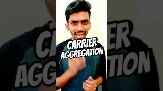What Is Carrier Aggregation || 4g vs 4g+ - Explain It🔥🔥 #rajnishcooltech #shorts