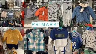 Primark newborn baby boys clothes new collection - September 2022