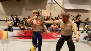 JWF WRESTLMAINA - Logan Paul vs Jon Moxley Action Figure match -Fantasy wrestling