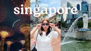 life SHIEries | singapore vlog✈️ local food, merlion park, supertree grove, sentosa, and more!