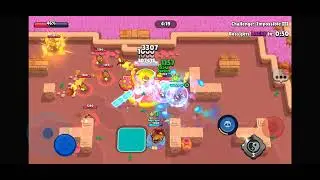 Kenji cube party, stage 5. Last brawler to complete an upside down 