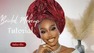 Traditional Igbo Bridal Makeup Tutorial | Flawless Nigerian Wedding Glam