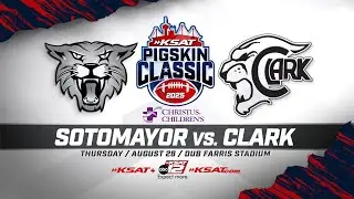 WATCH LIVE: 2025 KSAT Pigskin Classic featuring Sotomayor Wildcats and Clark Cougars