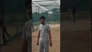 28-10-25: Vineet bowling net practice MDU Rohtak 