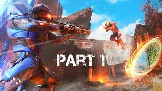 Splitgate No Commentary part 1 (PS4)