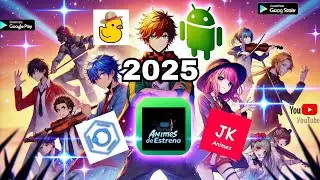 TOP 4 MEJORES APPS PARA VER ANIMES EN ESPA&Ntilde;OL LATINO 2025🍥🗿
