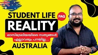 Truth About Student Life Australia 🇦🇺 | Part-Time Jobs, Internship, Survival & Struggles | Malayalam