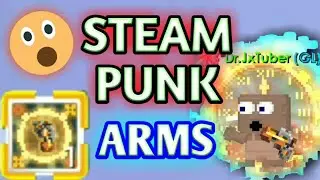 STEAMPUNK ARMS ?! New Legendary Branch Item Review | GrowTopia
