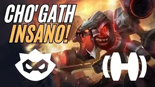 TeamFightTatics - Esse Cho'Gath Ficou INSANO!
