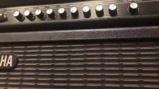 Demonstration of a Yamaha G-100 amplifier head