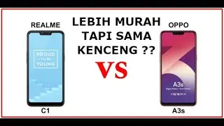 REALME C1 VS OPPO A3S SPEEDTEST & SKOR ANTUTU , KOK GINI ??