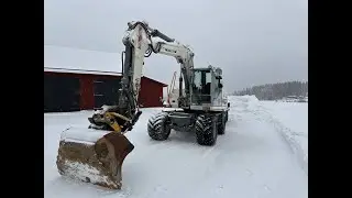 K&ouml;p - Gr&auml;vmaskin Terex TW160 med tippvagn
