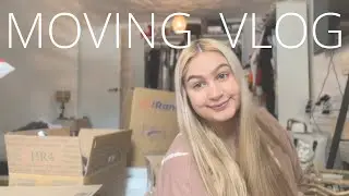 MOVING VLOG #1 | packing up my room and more homeware hauls