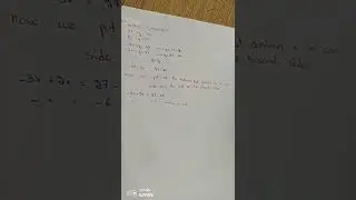 system of two equation two unknown part 3 #shortvideo