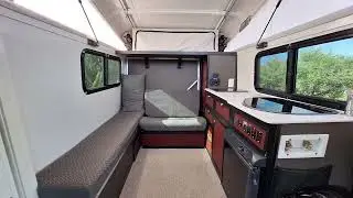 A tour of the Land Rover Defender 130 Camper, rugged and reliable, and built to explore any terrain.